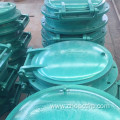 Fiberglass flap valve for drain water back flow